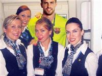 Barcelonalı futbolcuların hostes isyanı!