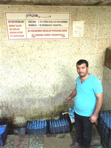 Trabzon'da acı su şifa dağıtıyor