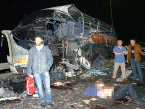 Bolu'da Zincirleme Kaza