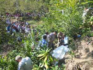 Budama yapmak için çıktı..