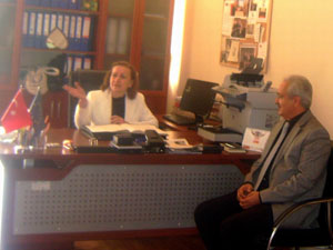 İl teşkilatından yaşlılara ziyaret