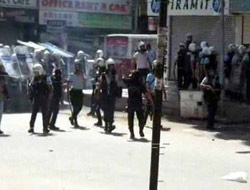 Taksim'de göstericilere polis müdahalesi