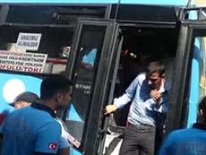 Biber gazı, yolcuları perişan etti