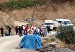 Askeri araca mayınlı tuzak