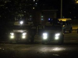 Hakkari'de gergin bir gece yaşandı