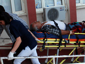 Tarlada talihsiz kaza