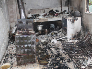 Ordu'da Karı - Koca yanarak can verdi