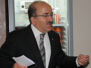 Gümrükçüoğlu Algün'ü ziyaret etti