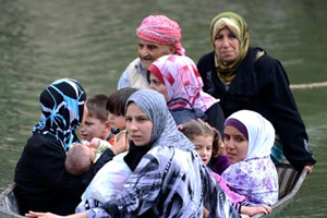 Suriye'den kaçışın adresi 'Asi' oldu