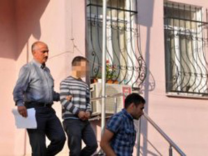 Önce çaldı sonra polisi aradı