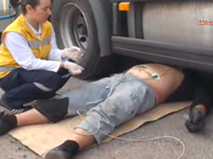 Ukraynalı sürücünün feci ölümü