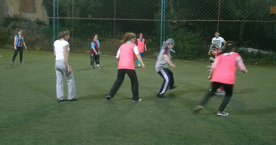 Trabzon'da futbol sever kadınlar