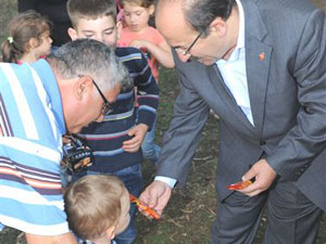 Gümrükçüoğlu, piknik alanını ziyaret etti