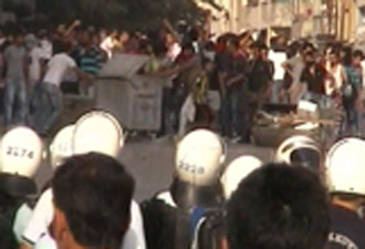 Hatayda izinsiz gösteri