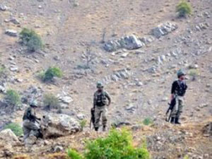 Yüksekova'da mühimmat ele geçirildi