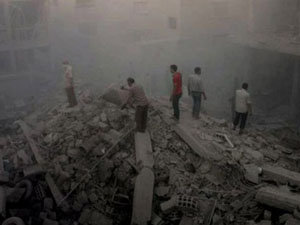 Şam'da katliam : 53 ölü