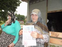 Araklı'da bir kadına araç çarptı