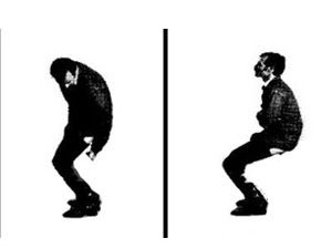 Sandalye görevi yapan giysi