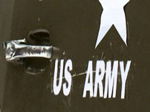 ABD'li askeri heyet incelemede bulundu.