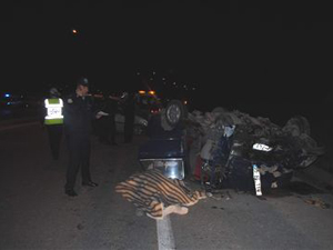 Amasya'da kaza :1 ölü 2 yaralı