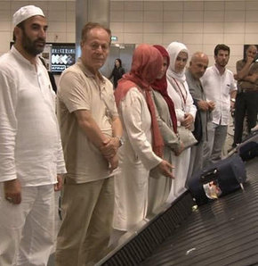 İlk kafile yurda döndü!