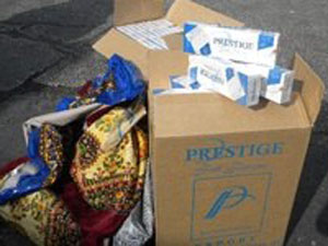 Gümrük'te büyük vurgun..!