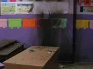 PKK yandaşları anaokuluna saldırdı!