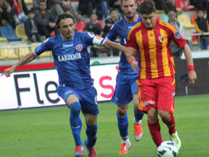 Kayserispor Karabükspor ile karşılaştı