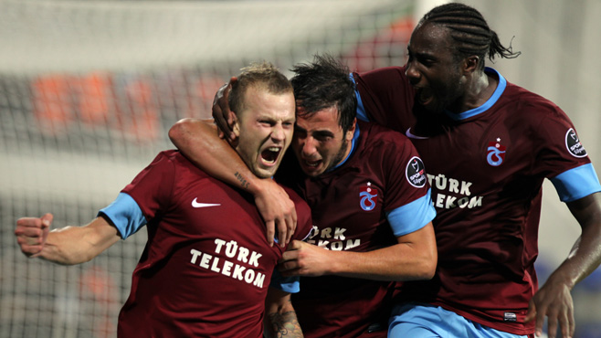 Trabzonspor Zirveye ortak olabilir
