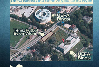 TSlilerden Nyon'da Temiz Futbol Eylemi