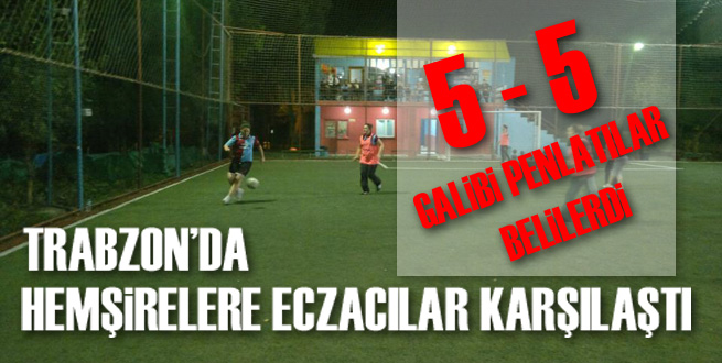 Trabzon halı sahada kadınların futbol merakı!