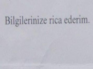 Resmi yazışmalarda 'rica' kalkıyor..