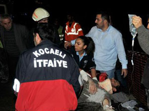 Hızlı tren hattında çökme dehşeti