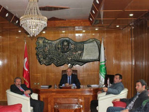 Genç, Durak Başkanlarını kabul etti