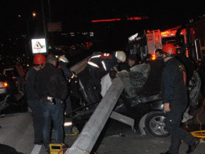 Beylikdüzü'nde feci kaza