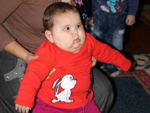 8 aylık bebek 15 kilo oldu!