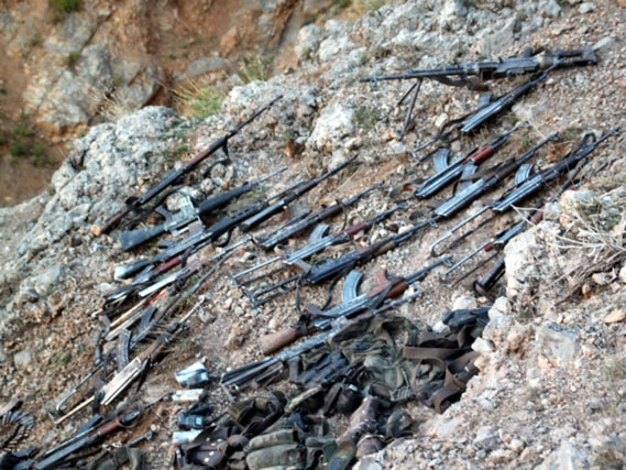 Tunceli'deki Terör Yuvalarından Çıkanlar