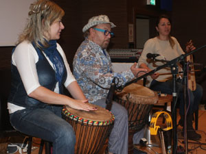 Perküsyon ile kemençe Trabzon'da buluştu