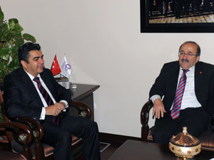 Gümrükçüoğlu'ndan Vali Düzgün'e ziyaret