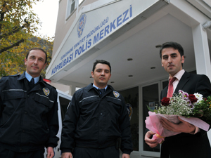 Gümüşhane'de polisler hayat kurtardı