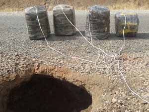 Şırnak'ta 60 kilo patlayıcı ele geçirildi