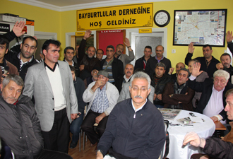 Erdoğan Bayburtlular derneği başkanı oldu