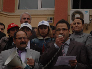 KESK Trabzon'da hakkını arıyor