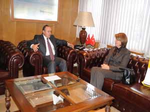 Azeri Müşteşar'dan Kızılcık'a ziyaret