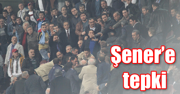 Şener'e Avni Aker'de tepki