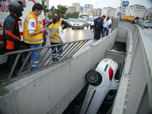 İstesen yapamazsınız.! Öyle bir kaza