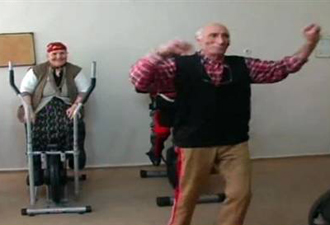 'Gangnam Style' eşliğinde spor