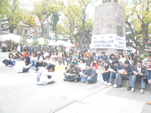 Trabzon'da kitap okuma etkinliği