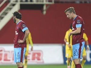 Trabzonspor'da düşüş sürüyor