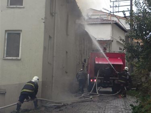 İtfaiyecilere kadınlardan destek